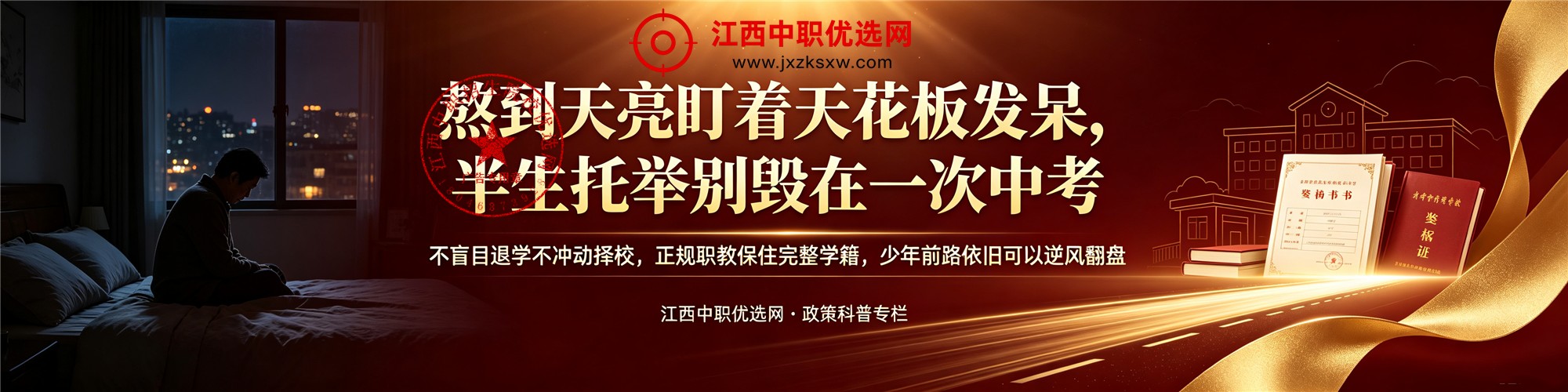 孩子落榜普高那晚,你盯着天花板熬到天亮:半生奔波拼命托举,最后却好像全盘落空